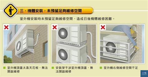 冷氣室外機距離|關於室外機最佳的安裝位置